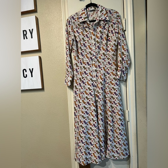 Sandro Bootseen MIDI Dress - Picture 2 of 11